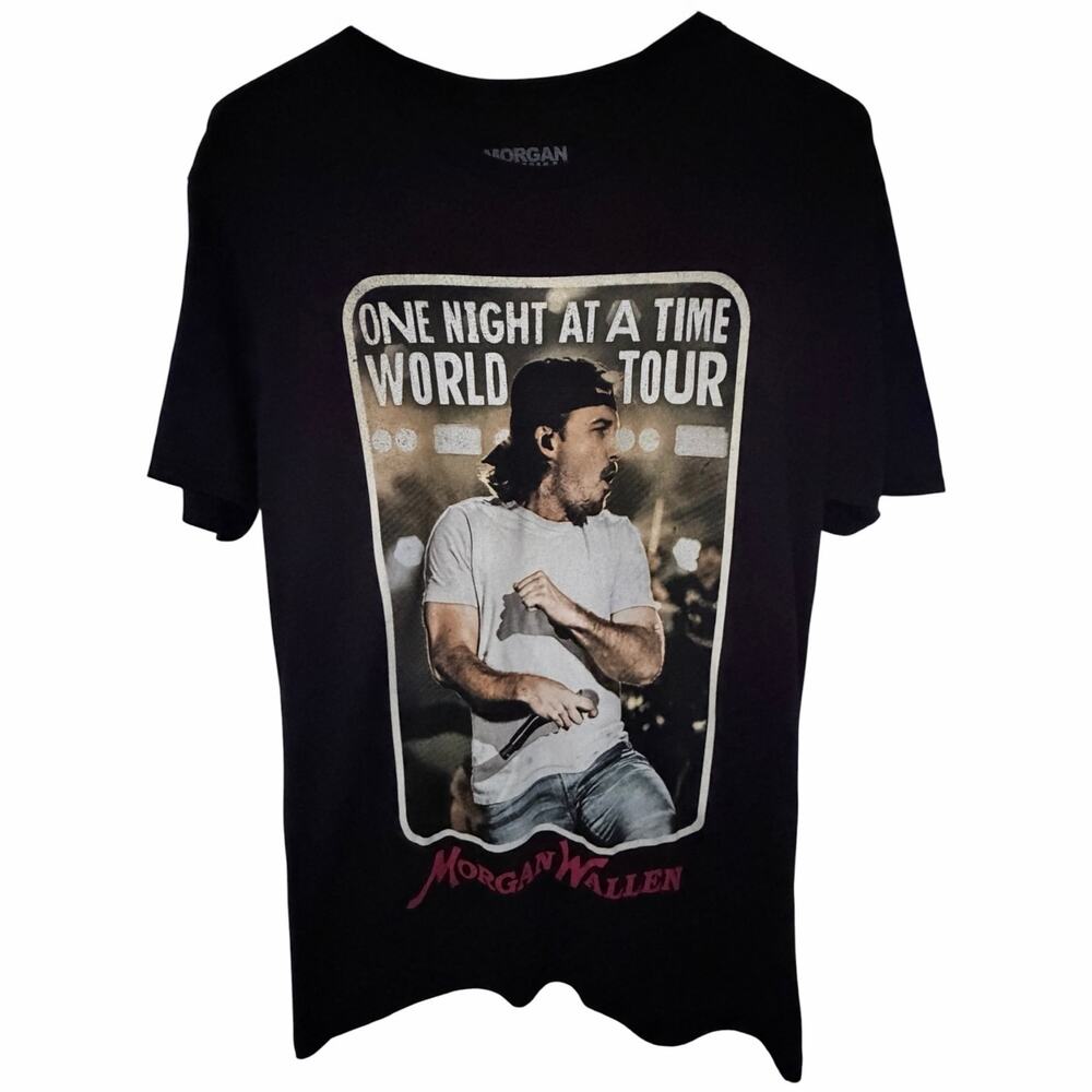 Morgan Wallen One Night At A Time Tour Tee Mens Medium